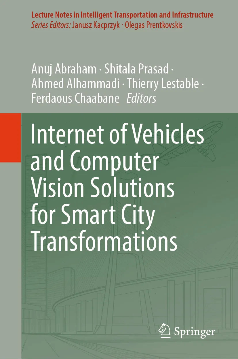 Cover: Internet of Vehicles and Computer Vision Solutions for Smart City Transformations (E-Book)