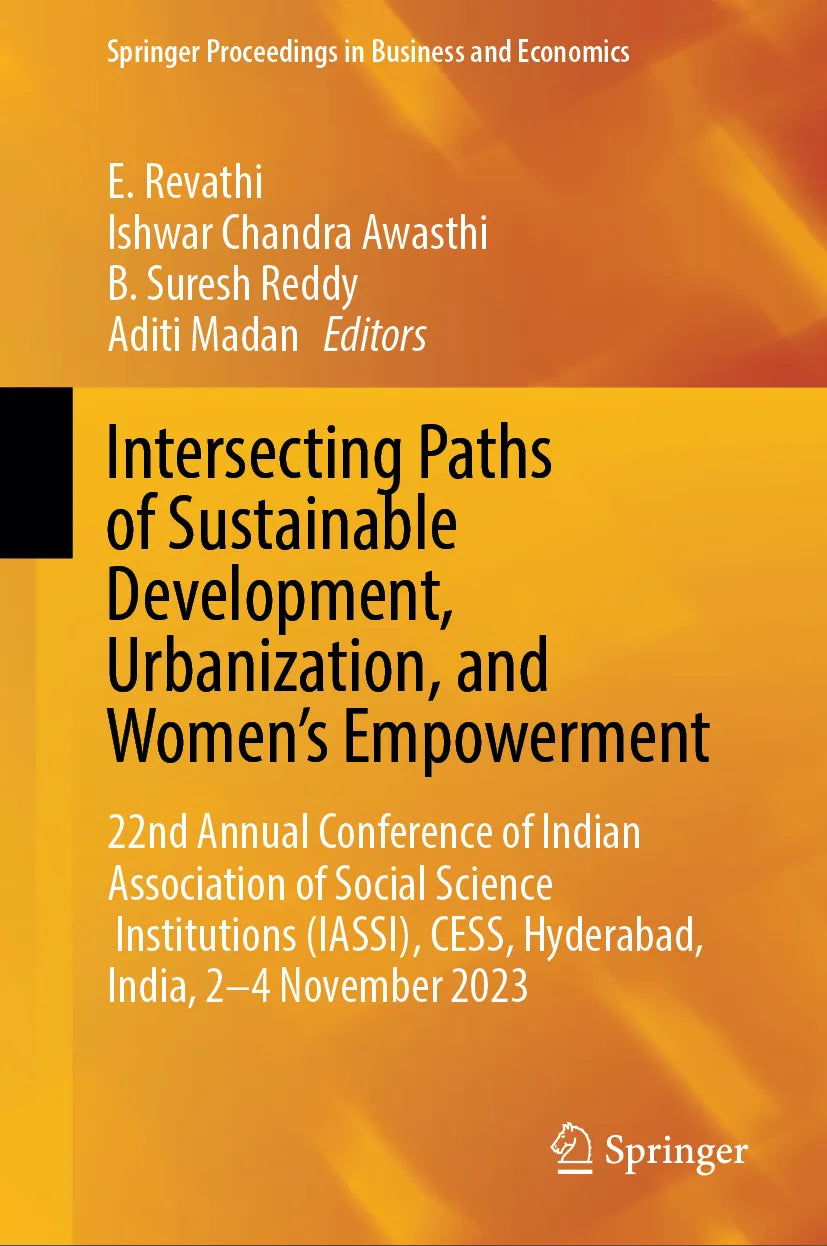 Cover: Intersecting Paths of Sustainable Development, Urbanization, and Women’s Empowerment (E-Book)