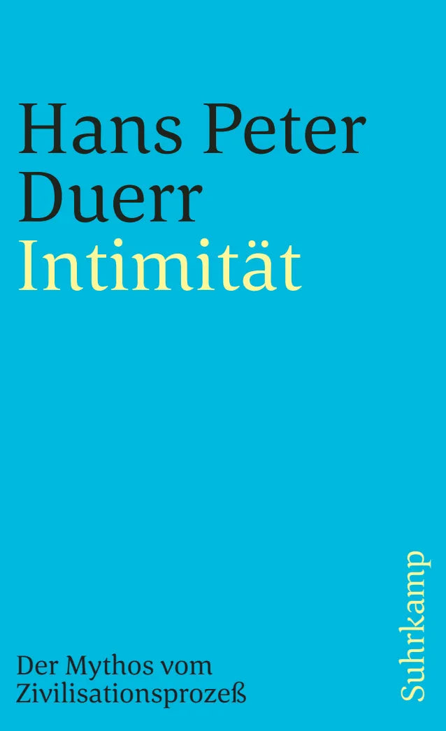 Buchcover von 'Intimität' - Taschenbuch von Hans Peter Duerr