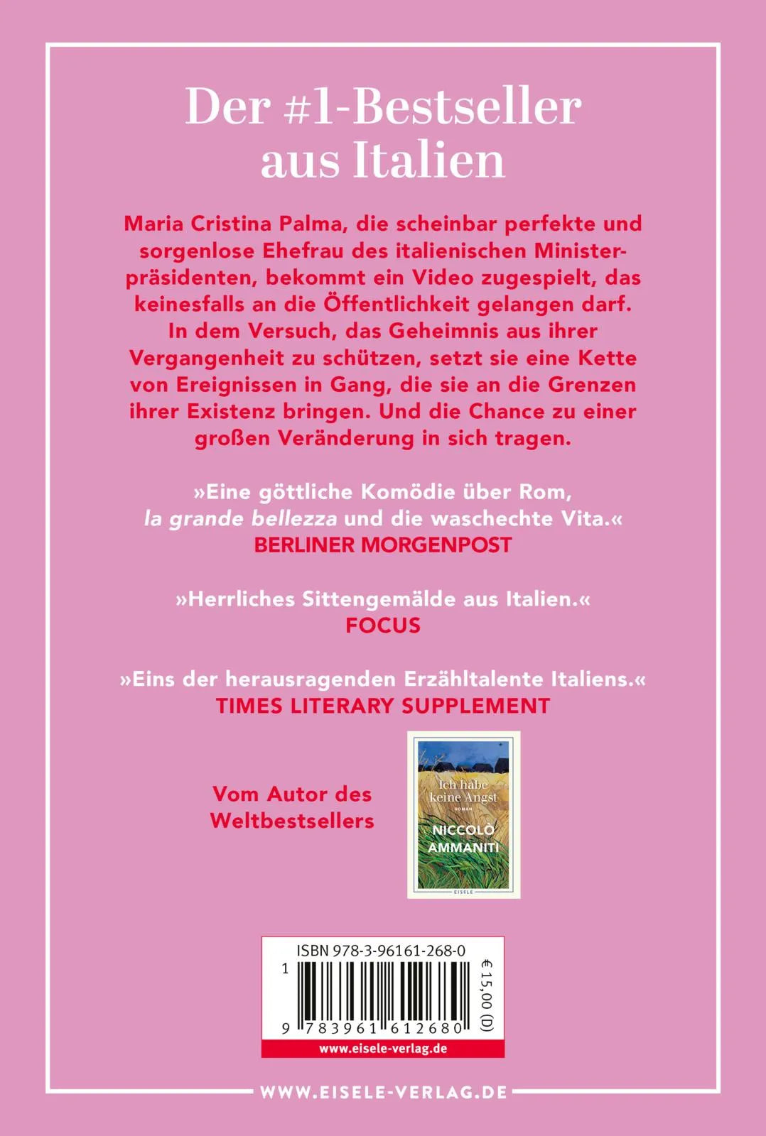 Buchrückseite von 'Intimleben' mit Klappentext - Taschenbuch