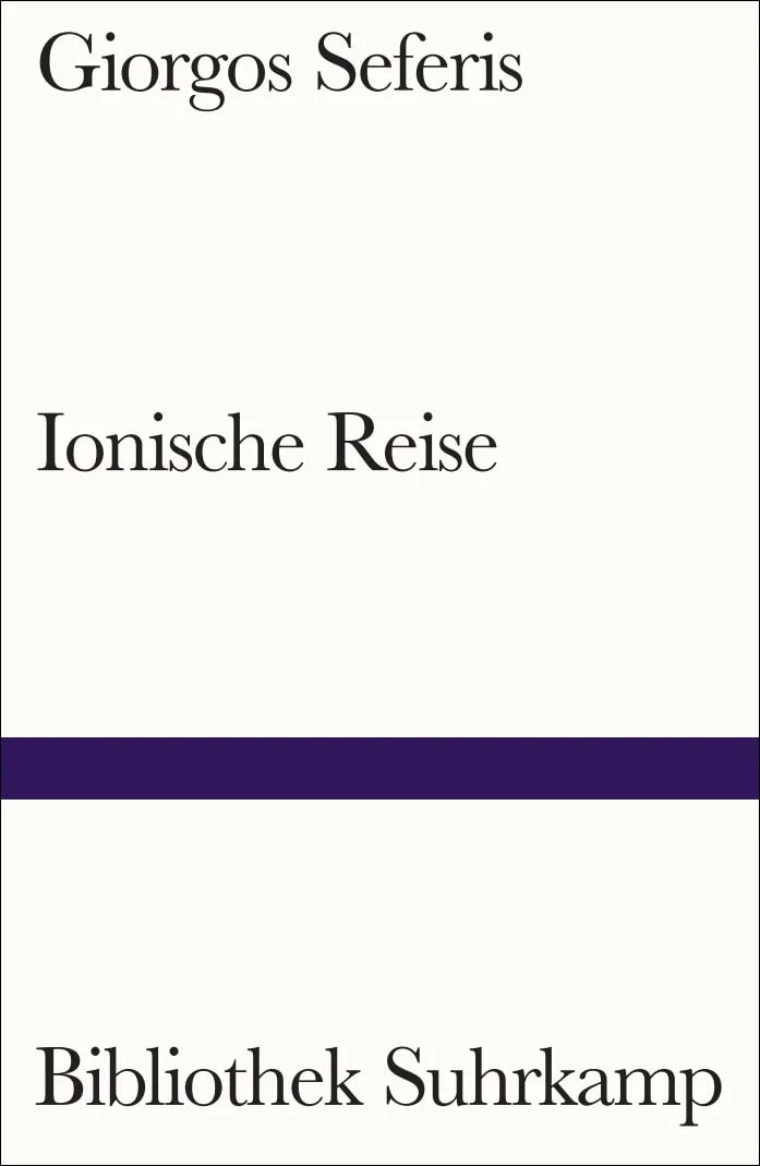 Buchcover von 'Ionische Reise' - Taschenbuch von Giorgos Seferis