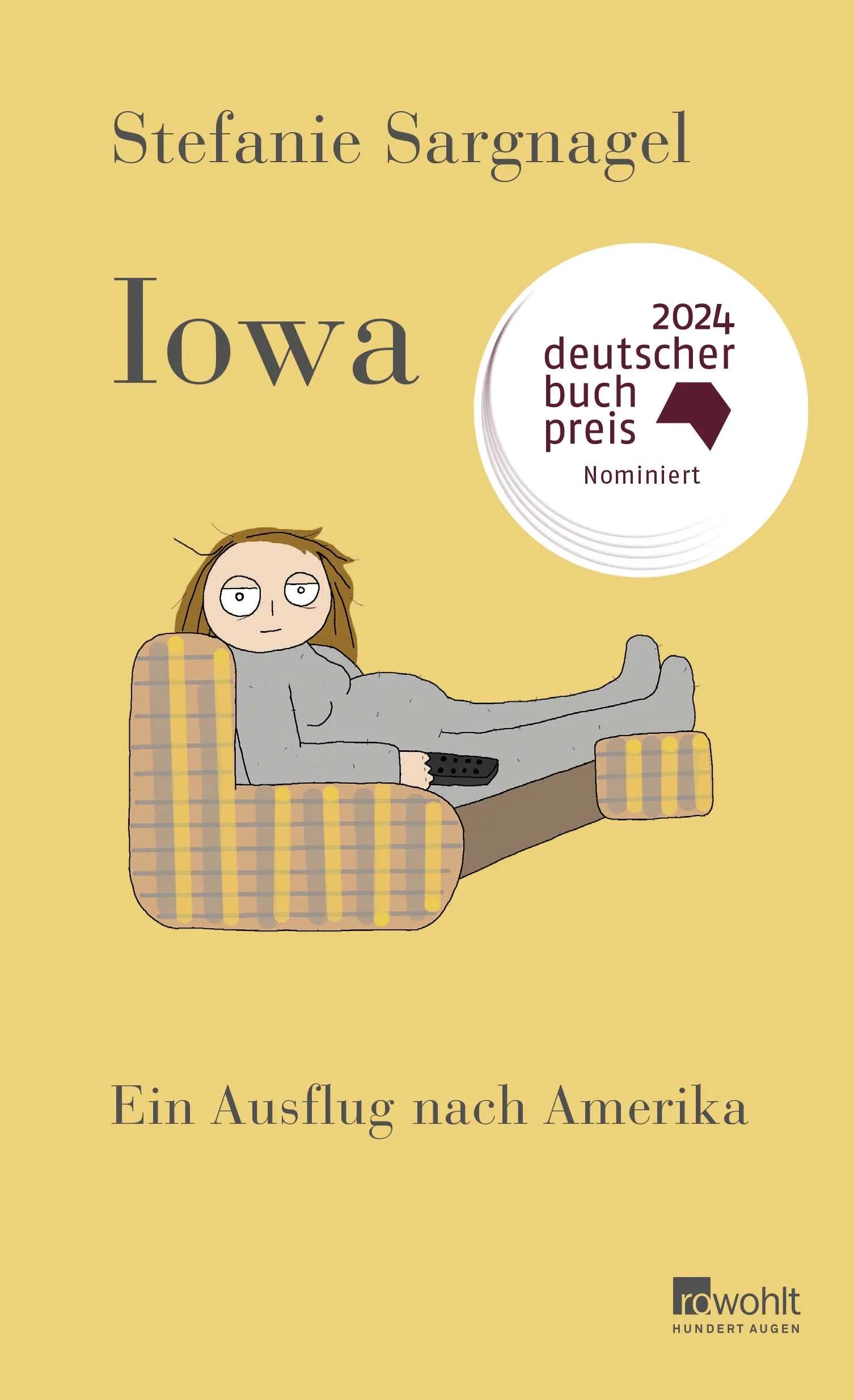 Buchcover von 'Iowa' - Gebundene Ausgabe von Stefanie Sargnagel