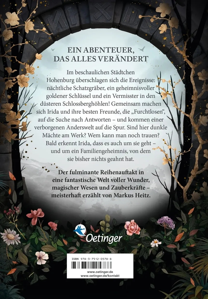 Rückseite: Irida 1. Irida und die Stadt der Geheimnisse (Hardcover)