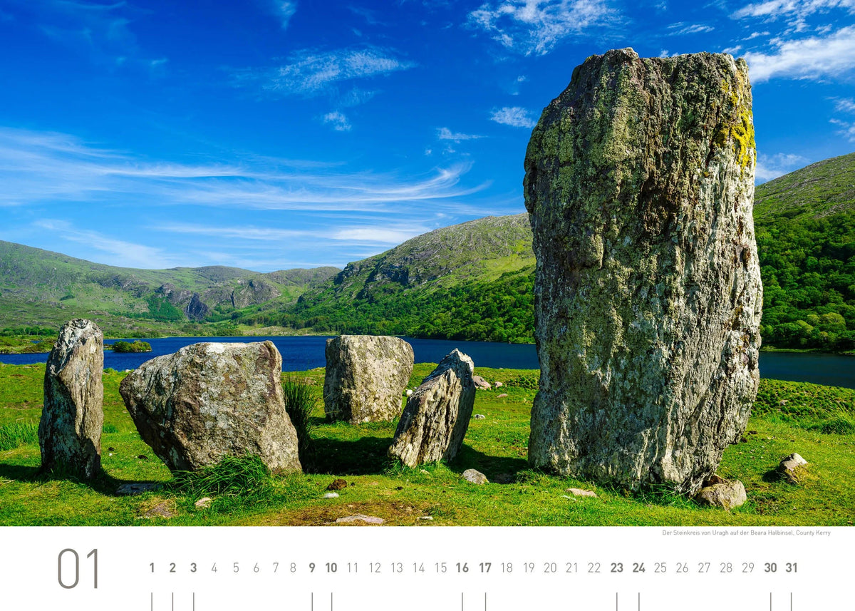 Irland Exklusivkalender 2027 – Ansicht