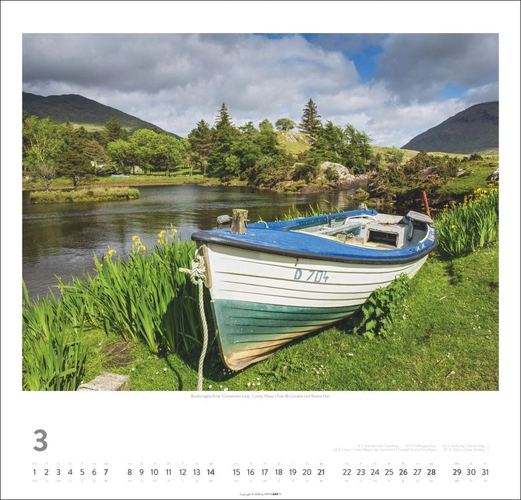 Irland Kalender 2027 - Die grüne Insel – Ansicht
