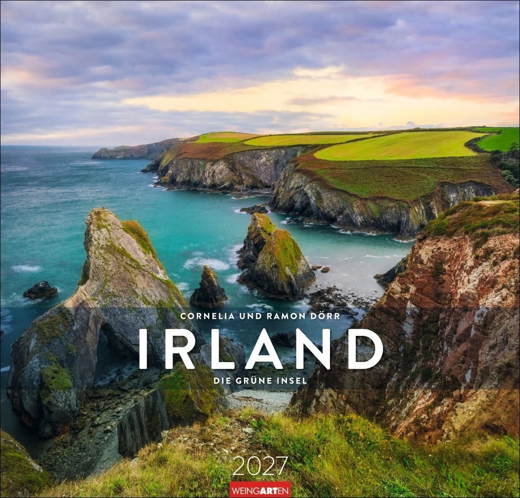 Wandkalender: Irland Kalender 2027 - Die grüne Insel