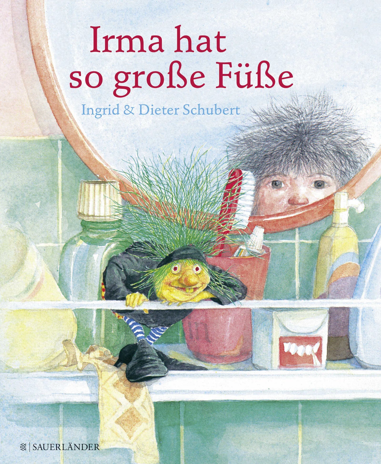 Buchcover von 'Irma hat so große Füße' - Gebundene Ausgabe von Ingrid Schubert