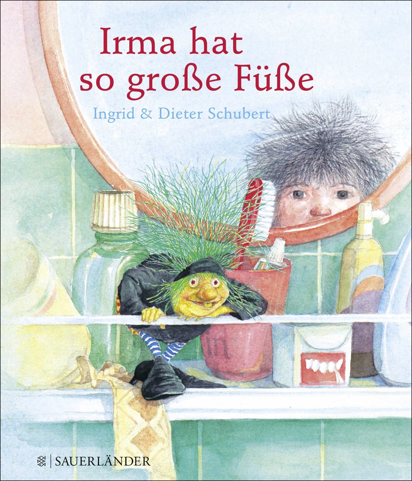 Buchcover von 'Irma hat so große Füße' - Gebundene Ausgabe von Ingrid Schubert