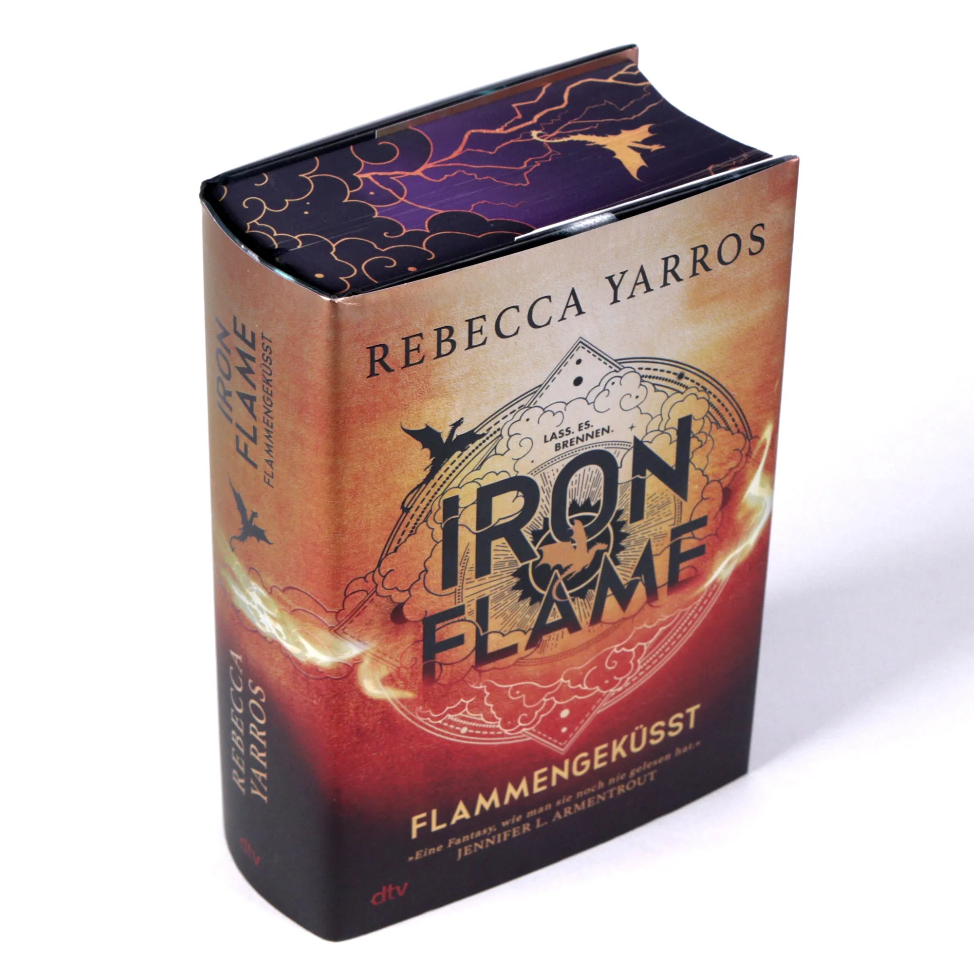 Detailansicht: Iron Flame – Flammengeküsst (Hardcover)