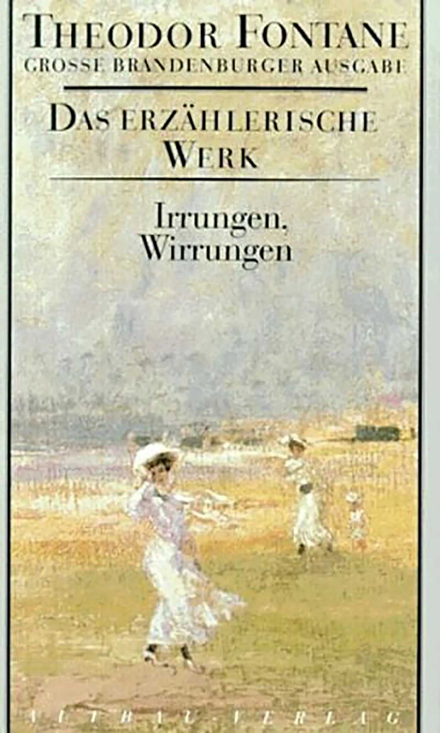 Buchcover von 'Irrungen, Wirrungen' - Gebundene Ausgabe von Theodor Fontane