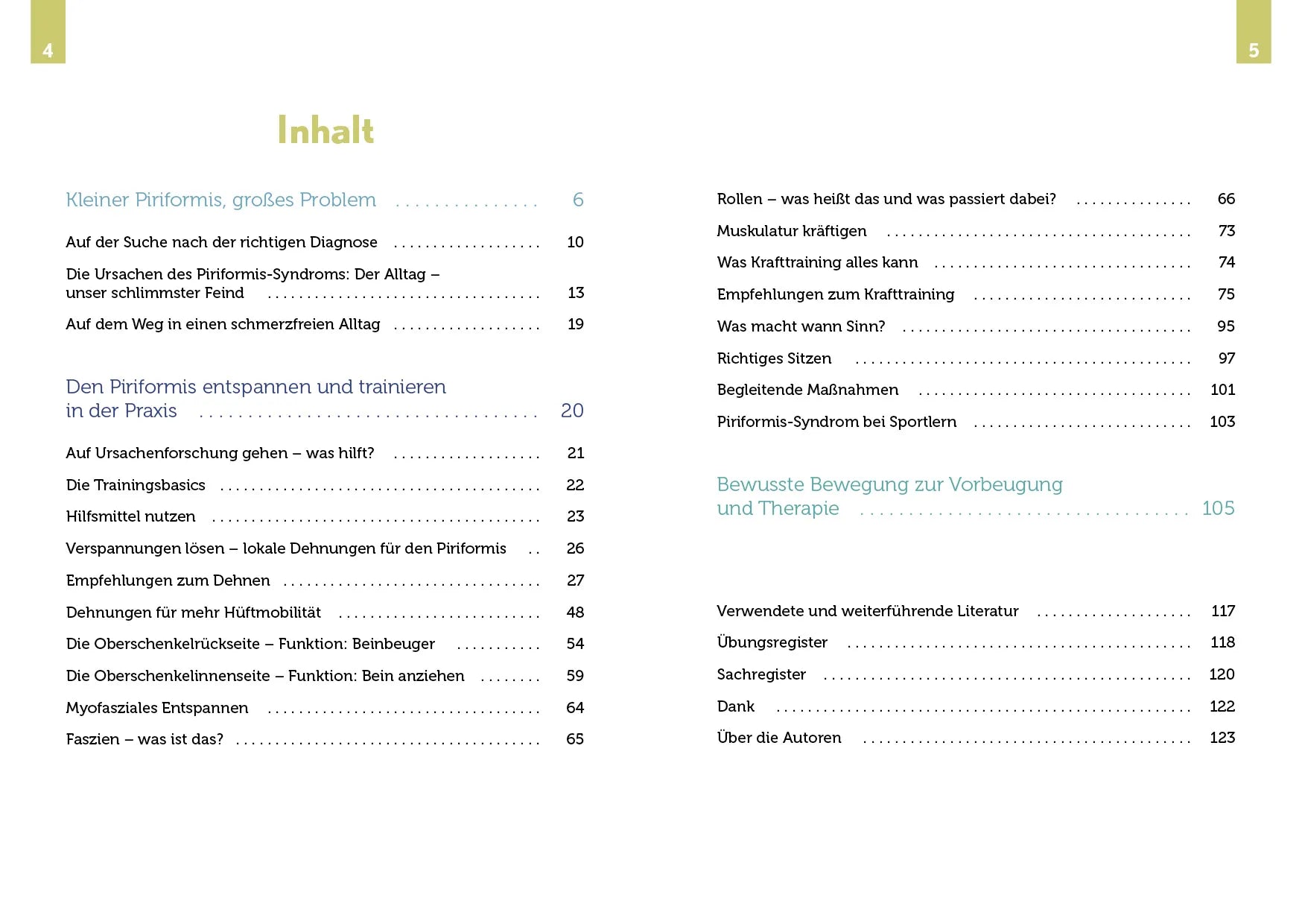 Innenansicht von 'Ischiasbeschwerden und das Piriformis-Syndrom' - Taschenbuch
