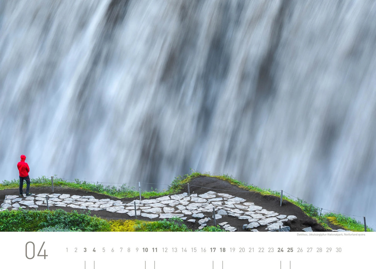 Island Exklusivkalender 2027 – Ansicht