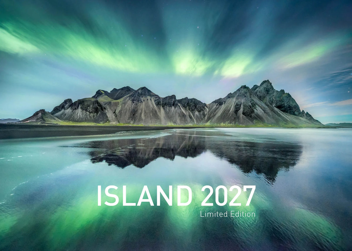 Wandkalender: Island Exklusivkalender 2027