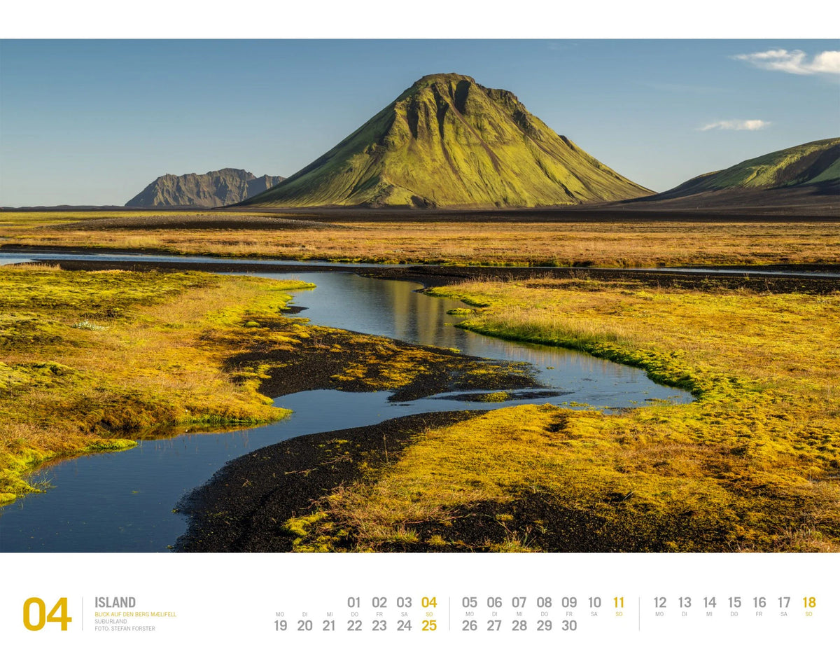 Island Kalender 2027 | Unterwegs zwischen Gletschern und Geysiren – Ansicht