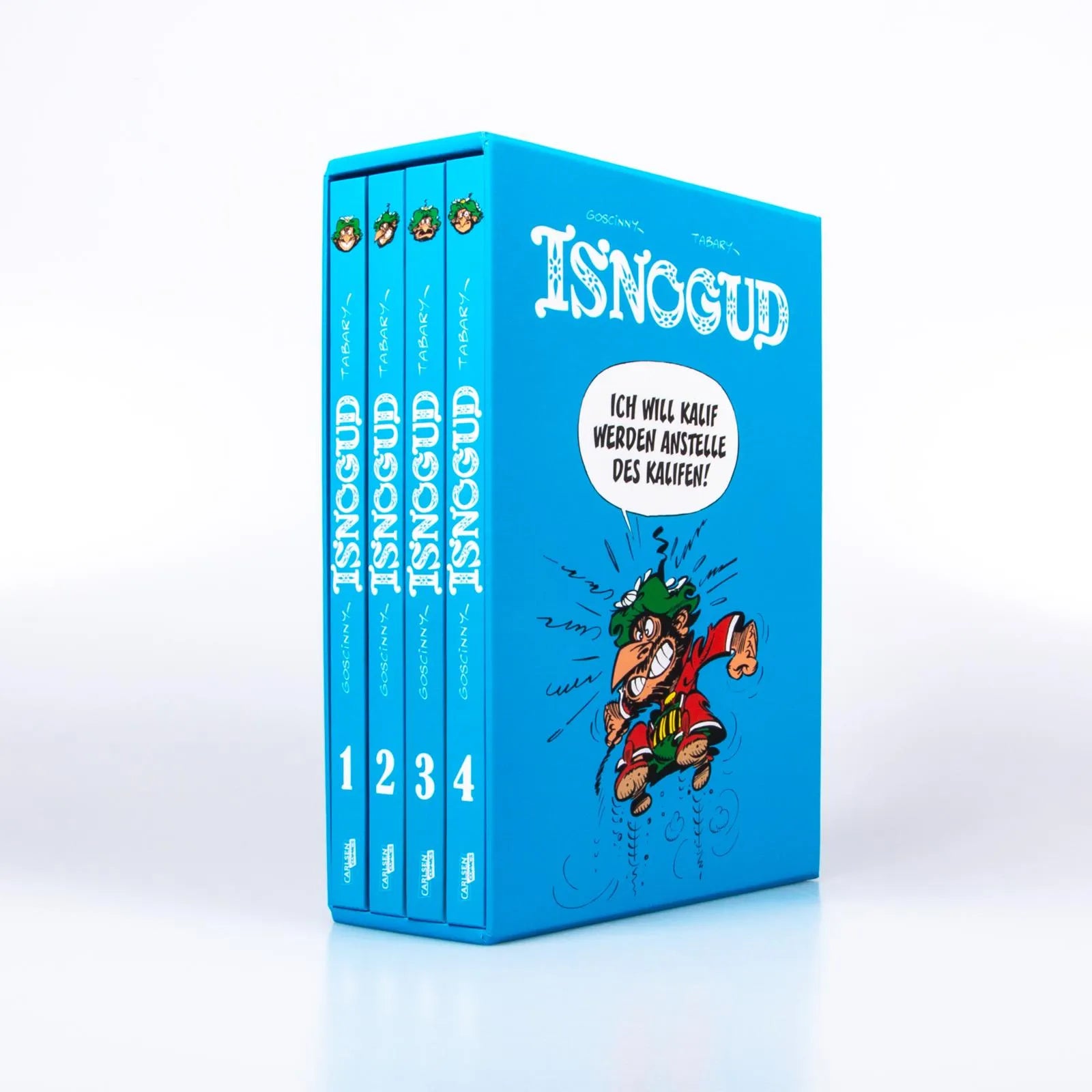 Produktansicht: Isnogud Collection: Die Goscinny-Jahre - Hardcover-Schuber (Gebundene Ausgabe)