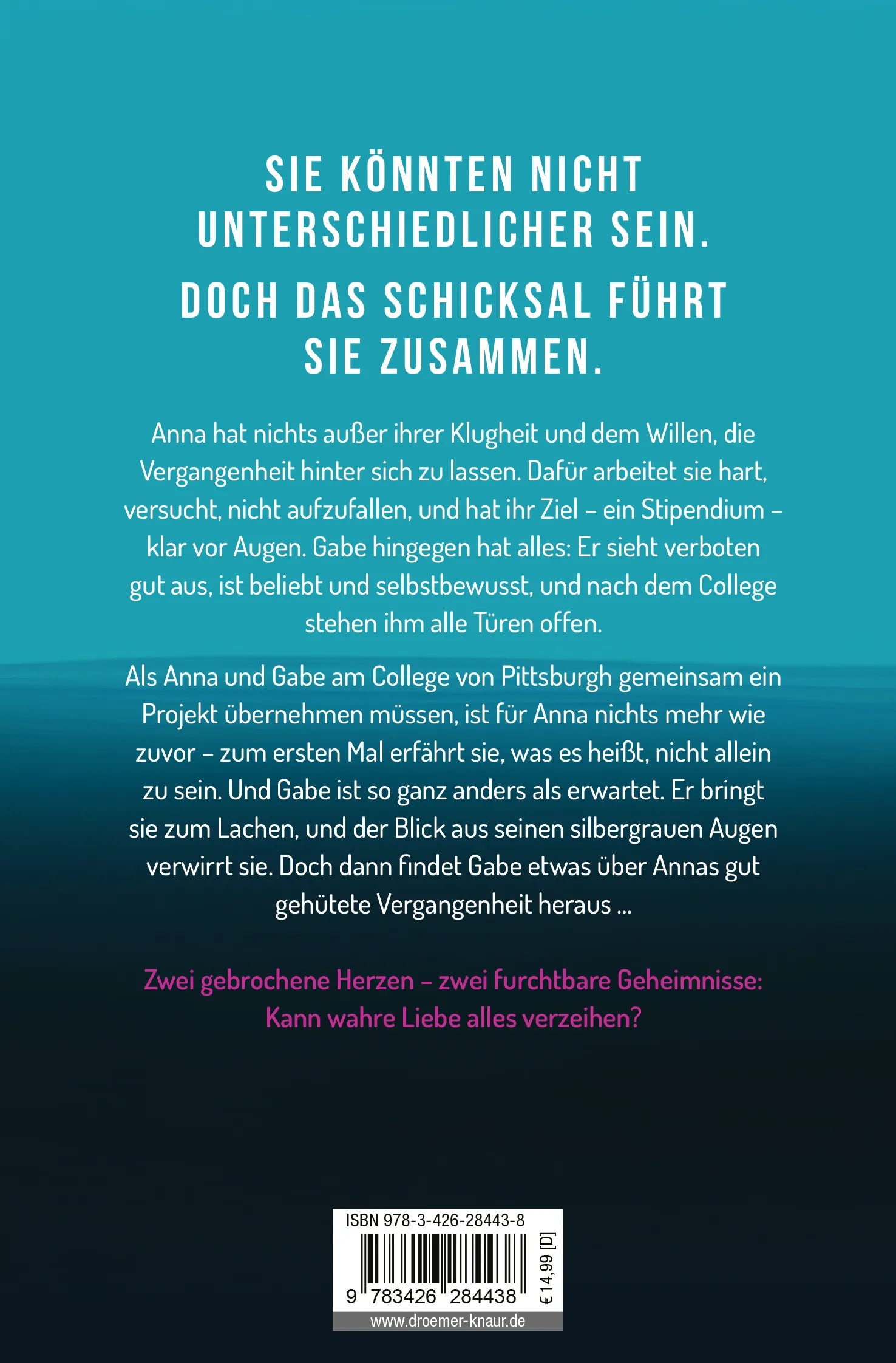 Buchrückseite von 'It all comes back to you - Kann die wahre Liebe jede Lüge verzeihen?' mit Klappentext - Taschenbuch