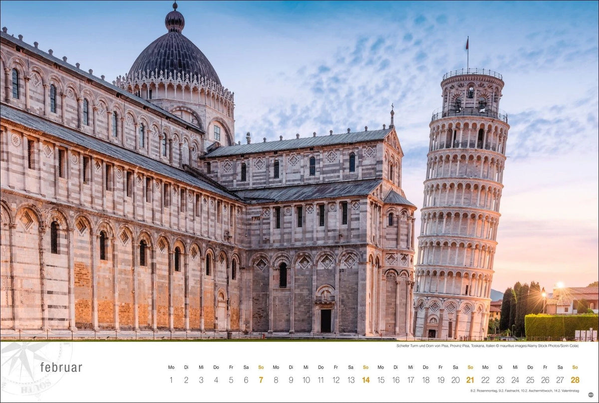 Italien Globetrotter Kalender 2027 - Von sonnigen Küsten und südlichem Flair – Ansicht