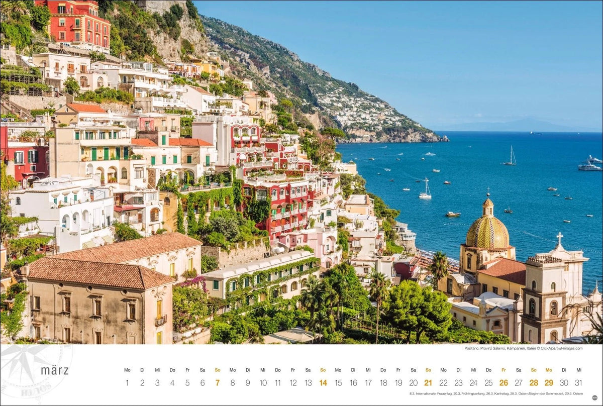 Italien Globetrotter Kalender 2027 - Von sonnigen Küsten und südlichem Flair – Ansicht