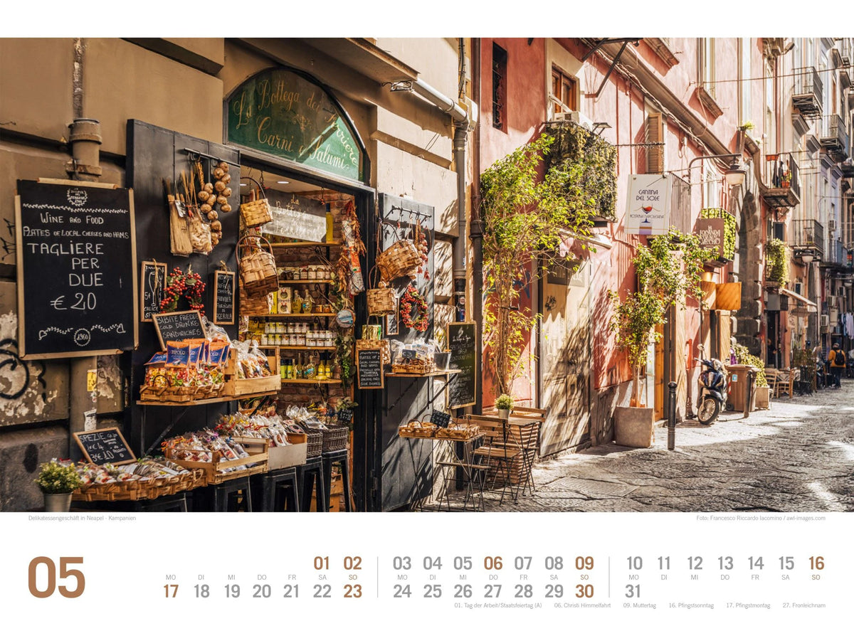 Italien ReiseLust Kalender 2027 | von Venedig bis Sizilien – Ansicht
