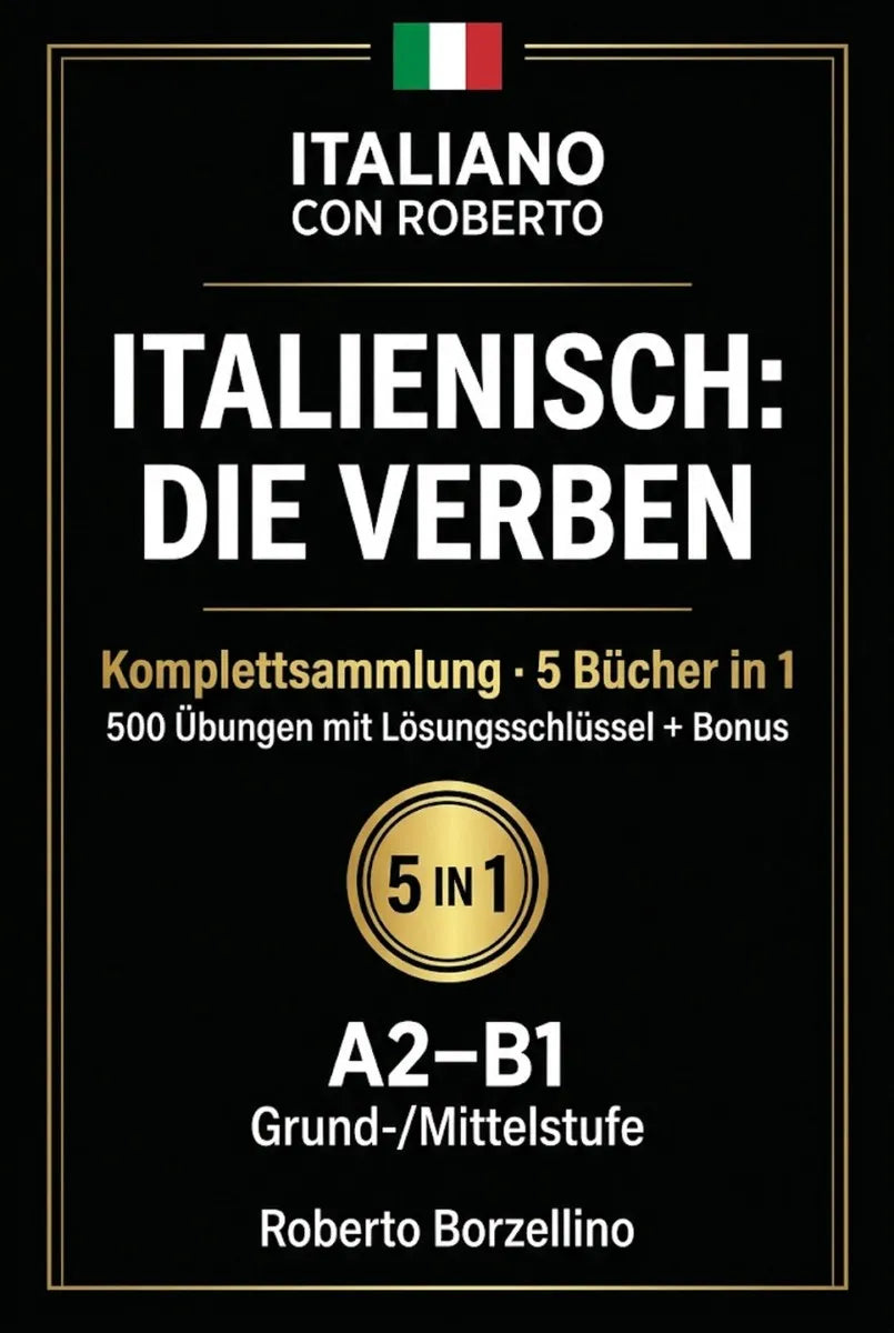 Cover: Italienisch: Die Verben (E-Book) von Roberto Borzellino