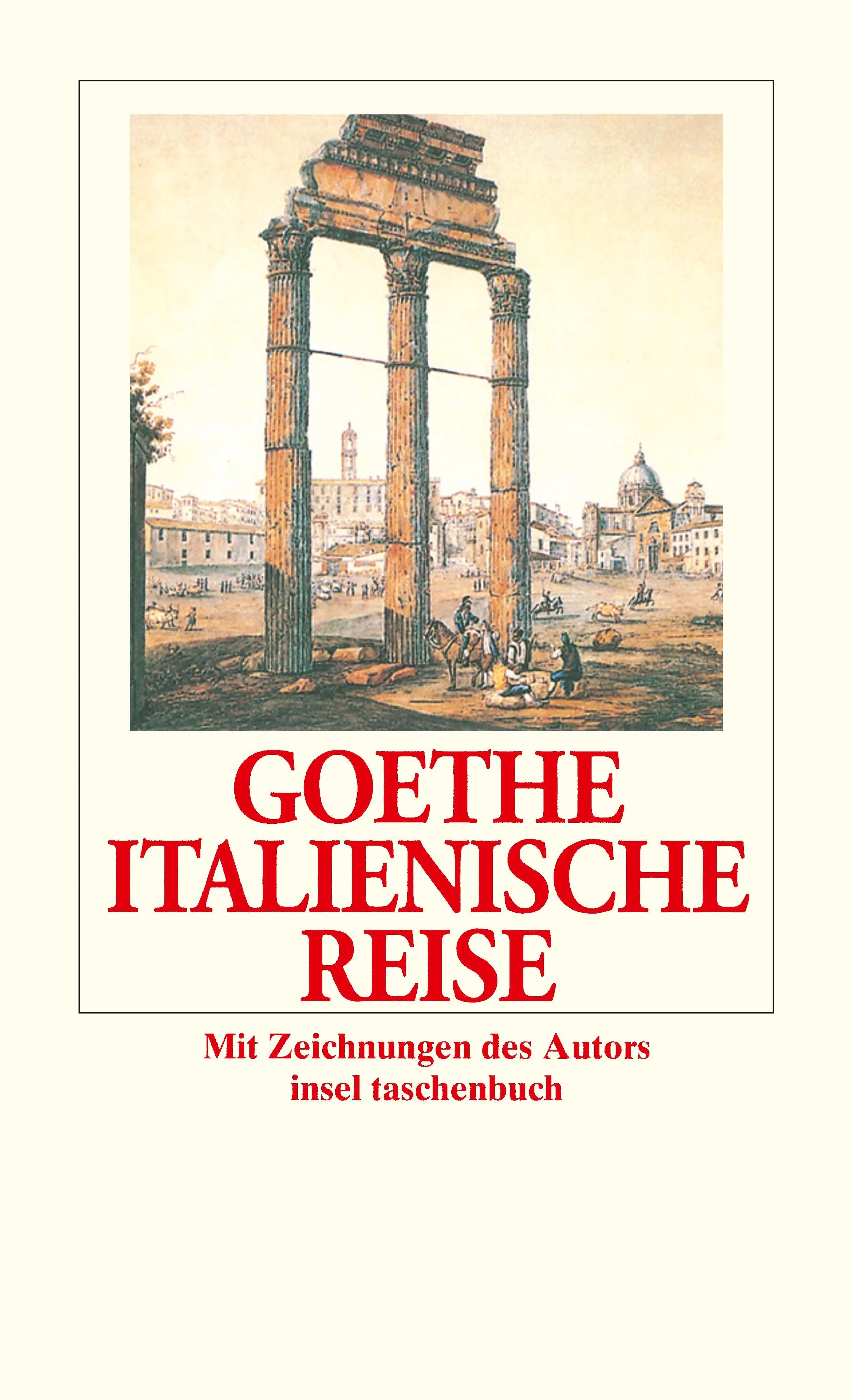 Buchcover von 'Italienische Reise' - Taschenbuch von Johann Wolfgang Goethe