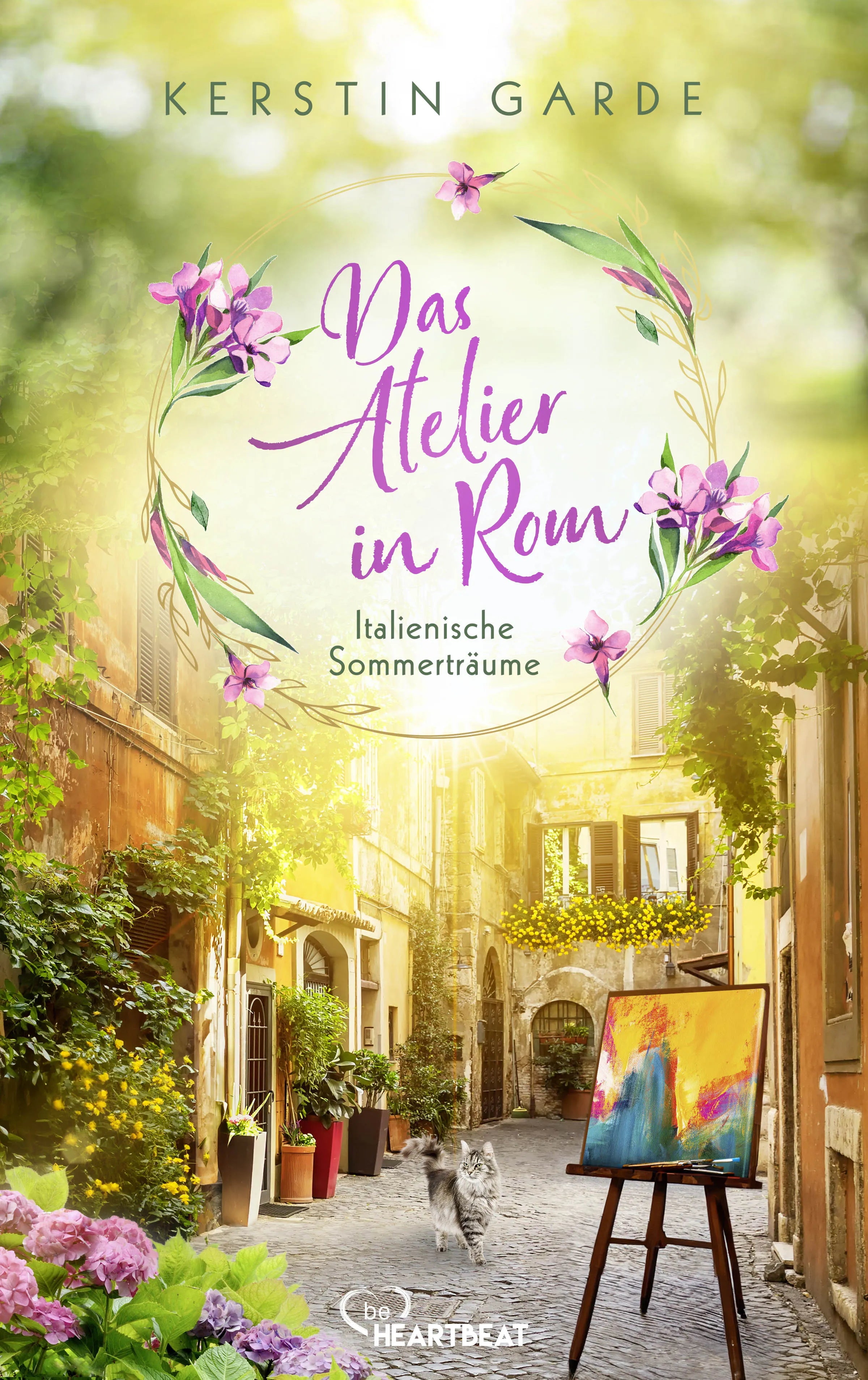 Buchcover von 'Italienische Sommerträume - Das Atelier in Rom' - Taschenbuch von Kerstin Garde