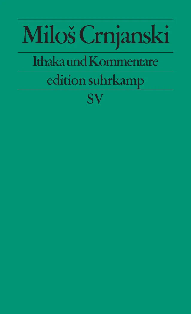 Buchcover von 'Ithaka und Kommentare' - Taschenbuch von Miloš Crnjanski