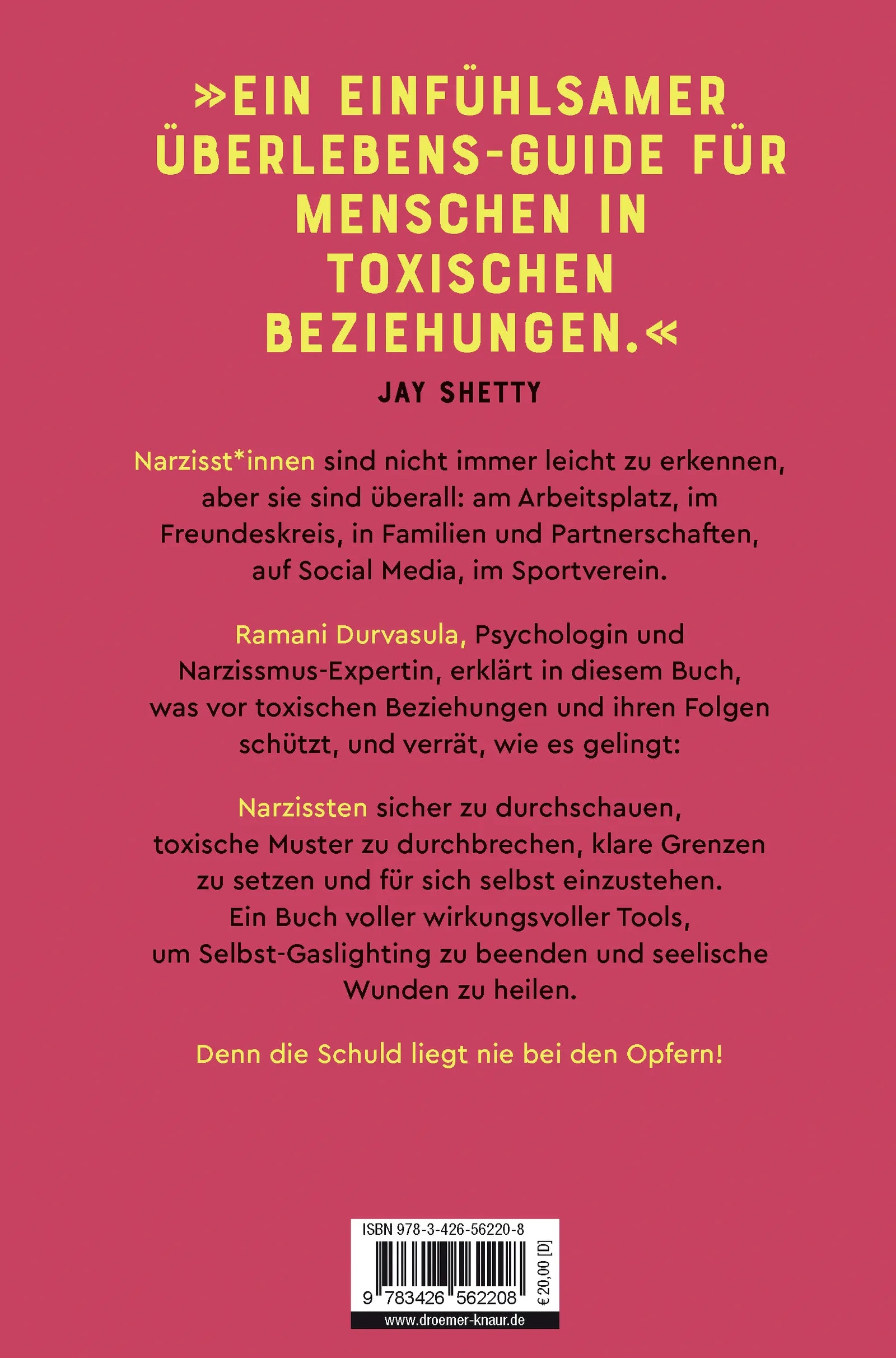 Buchrückseite von 'It's Not You!' mit Klappentext - Paperback
