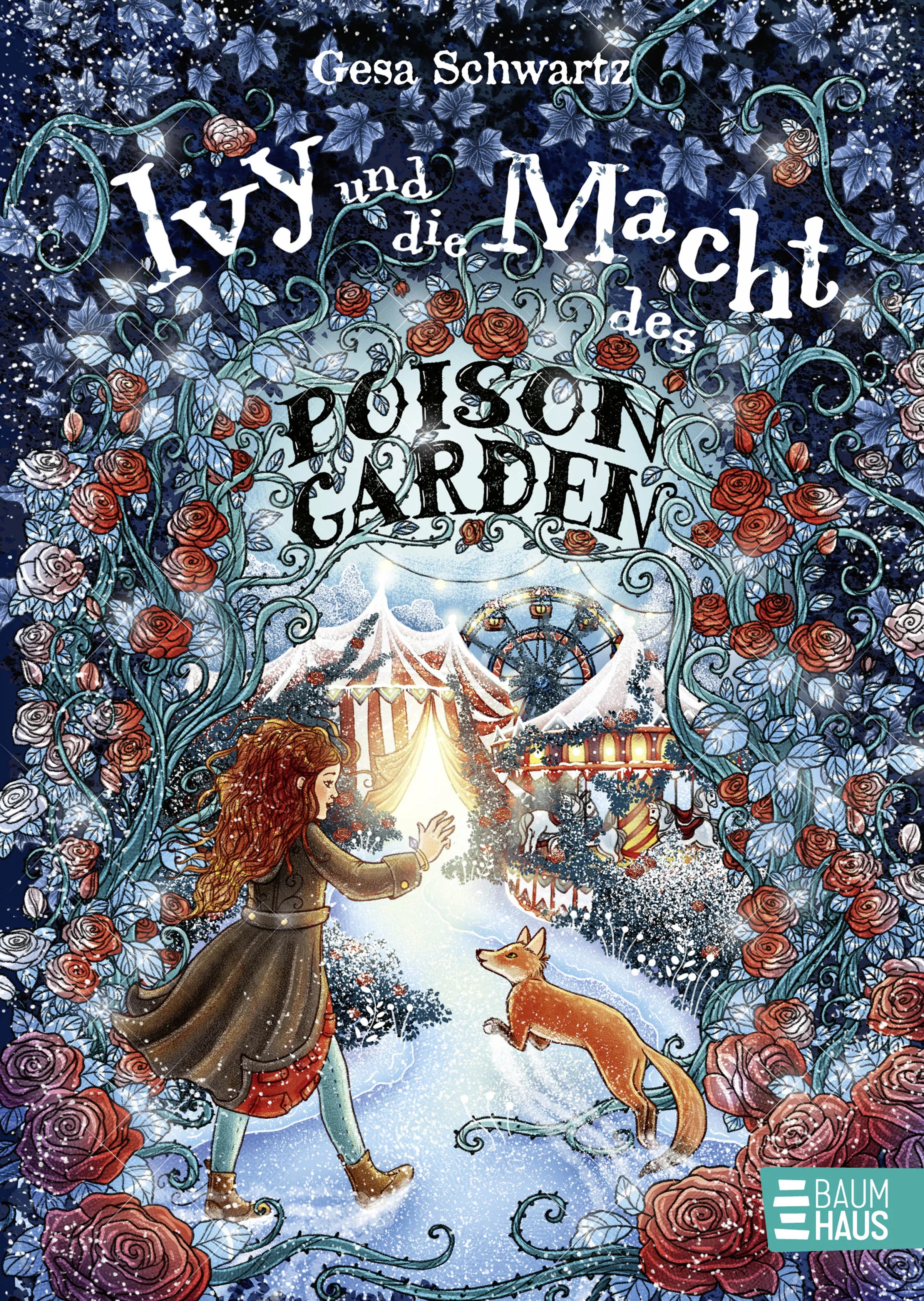 Buchcover von 'Ivy und die Macht des Poison Garden' - Gebundene Ausgabe von Gesa Schwartz