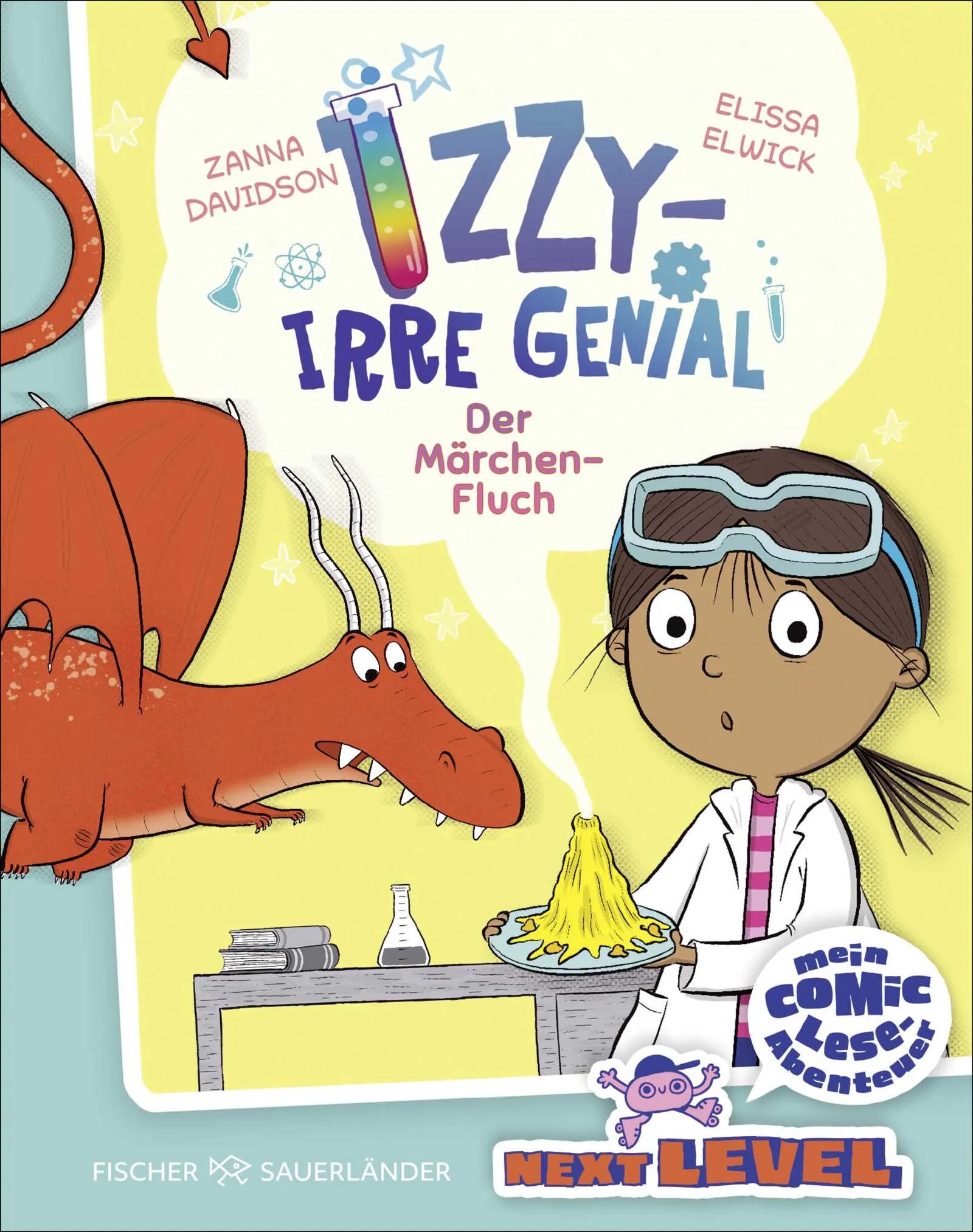 Cover: Izzy – irre genial: Der Märchen-Fluch (Hardcover) von Zanna Davidson