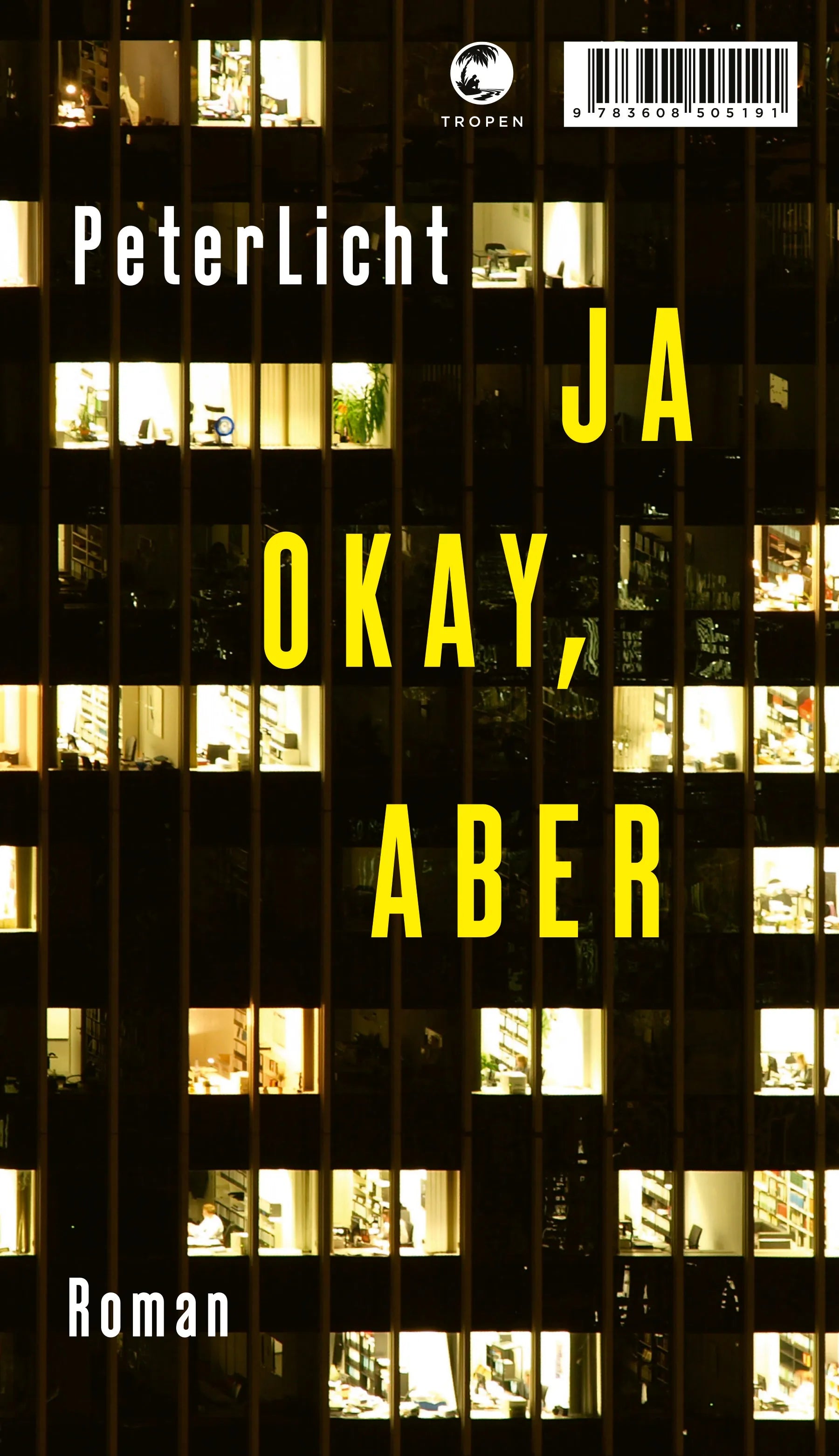 Buchcover von 'Ja okay, aber' - Gebundene Ausgabe von PeterLicht