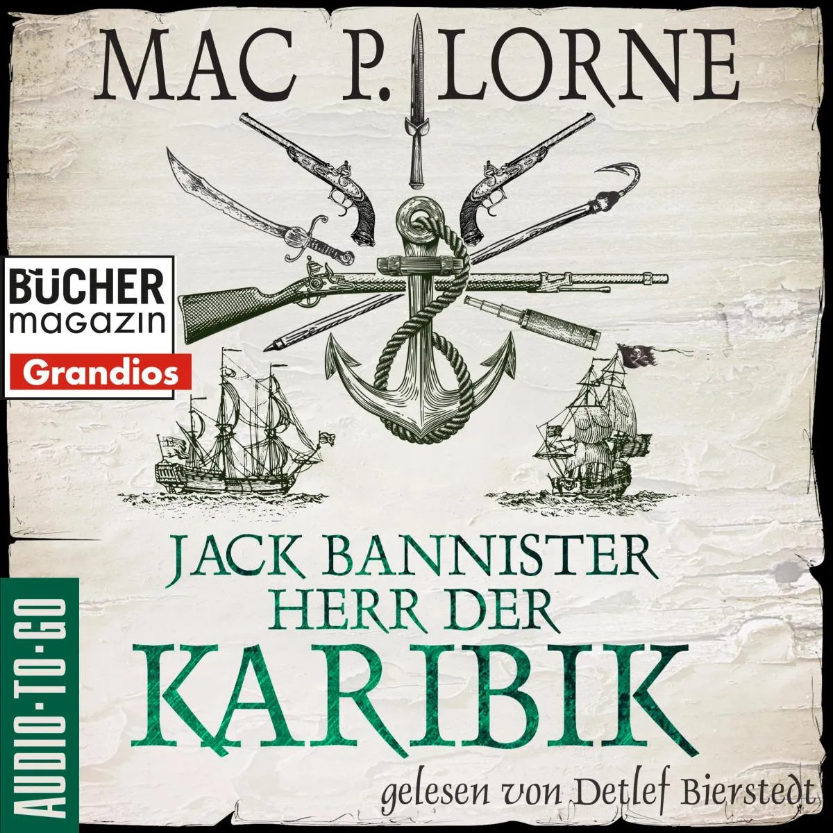 Cover: Jack Bannister - Herr der Karibik (Hörbuch Download) von Mac P. Lorne