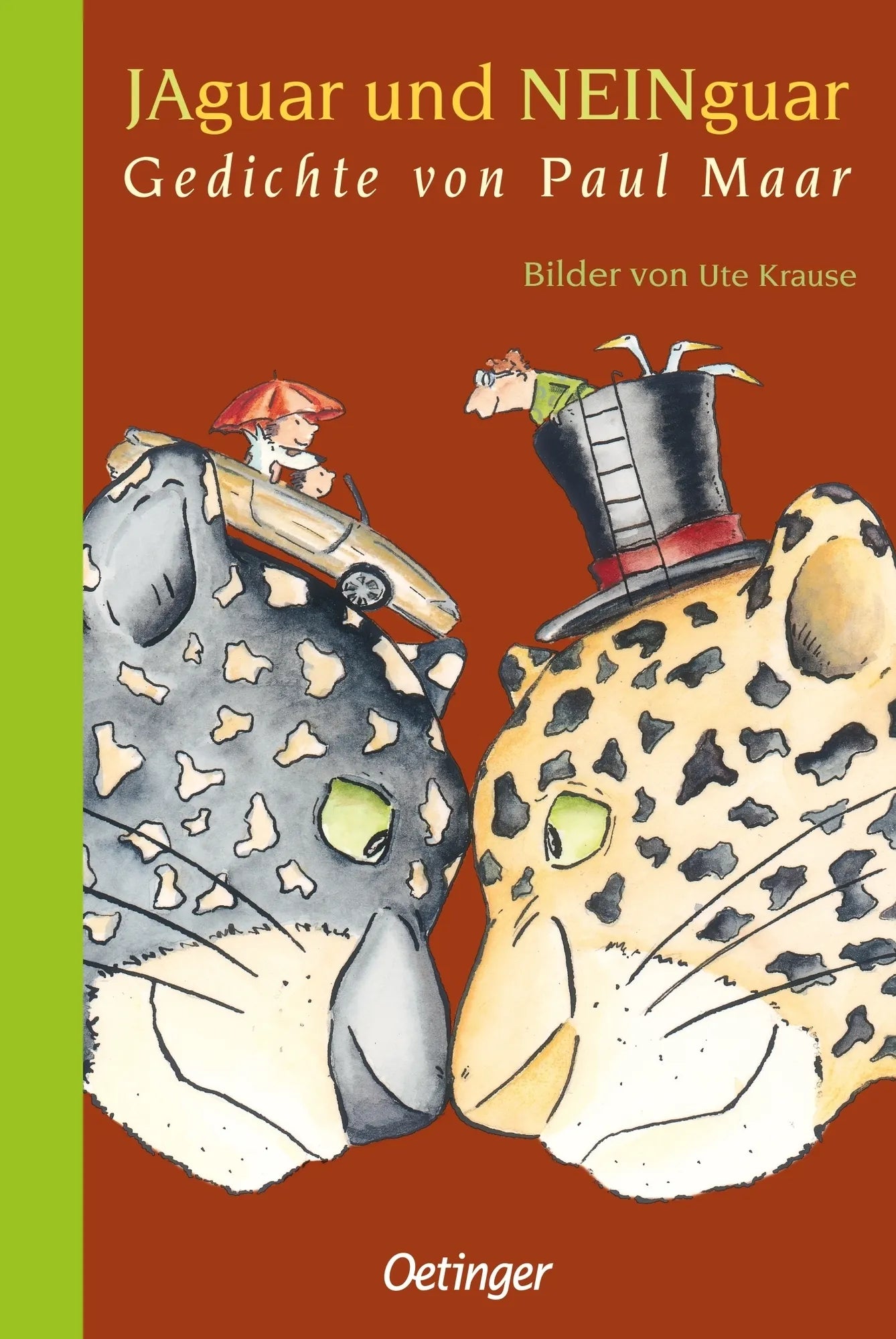 Buchcover von 'JAguar und NEINguar' - Gebundene Ausgabe von Paul Maar