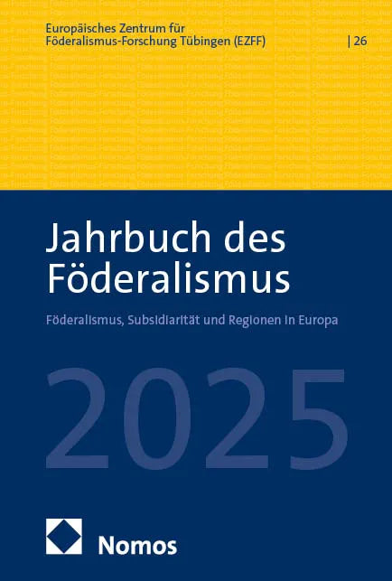 Cover: Jahrbuch des Föderalismus 2025 (E-Book)