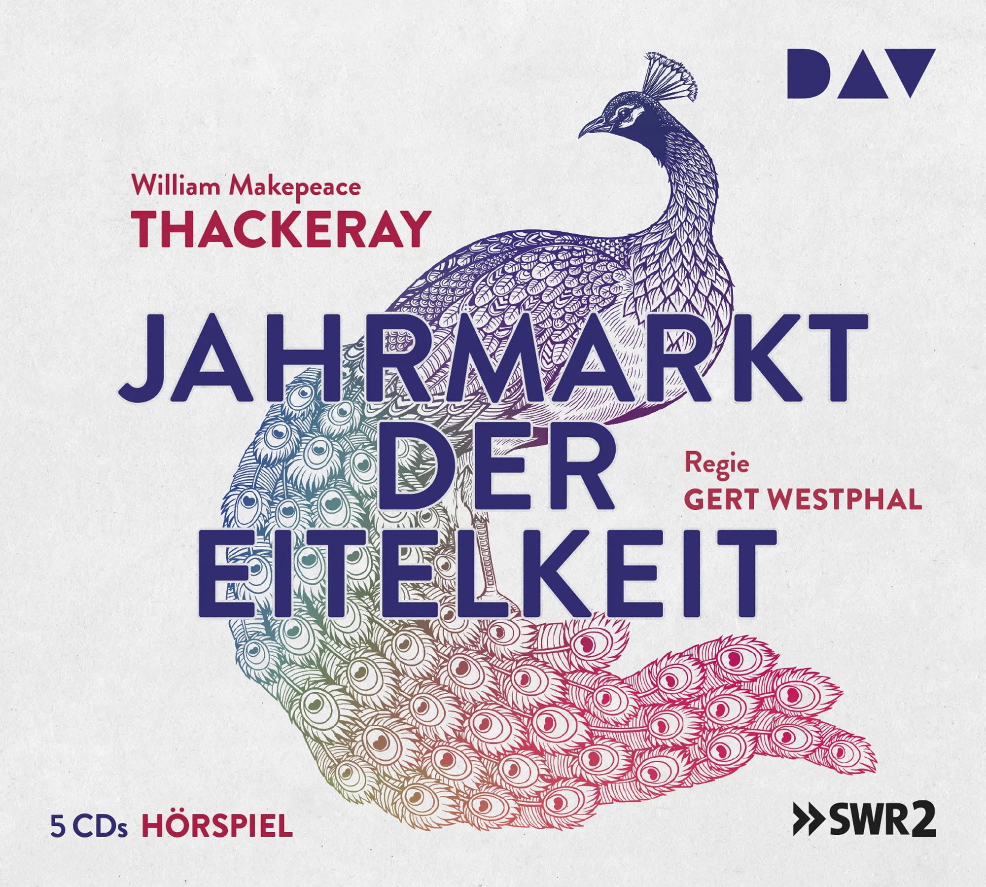 Buchcover von 'Jahrmarkt der Eitelkeit' - Hörbuch (CD) von William Makepeace Thackeray