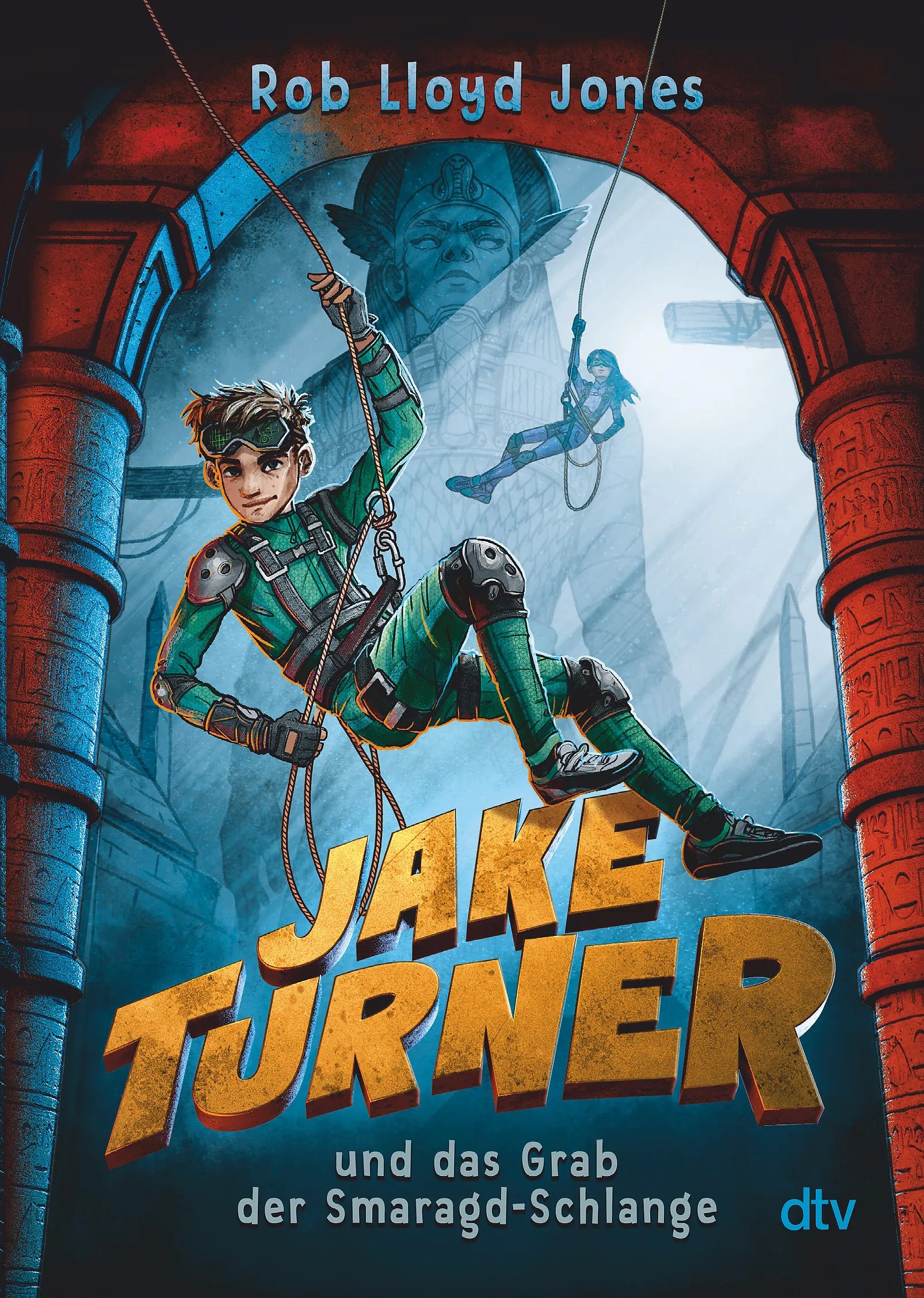 Buchcover von 'Jake Turner und das Grab der Smaragdschlange' - Taschenbuch von Rob Lloyd Jones
