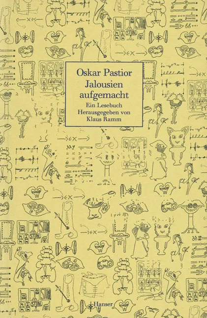 Buchcover von 'Jalousien aufgemacht' - Gebundene Ausgabe von Oskar Pastior