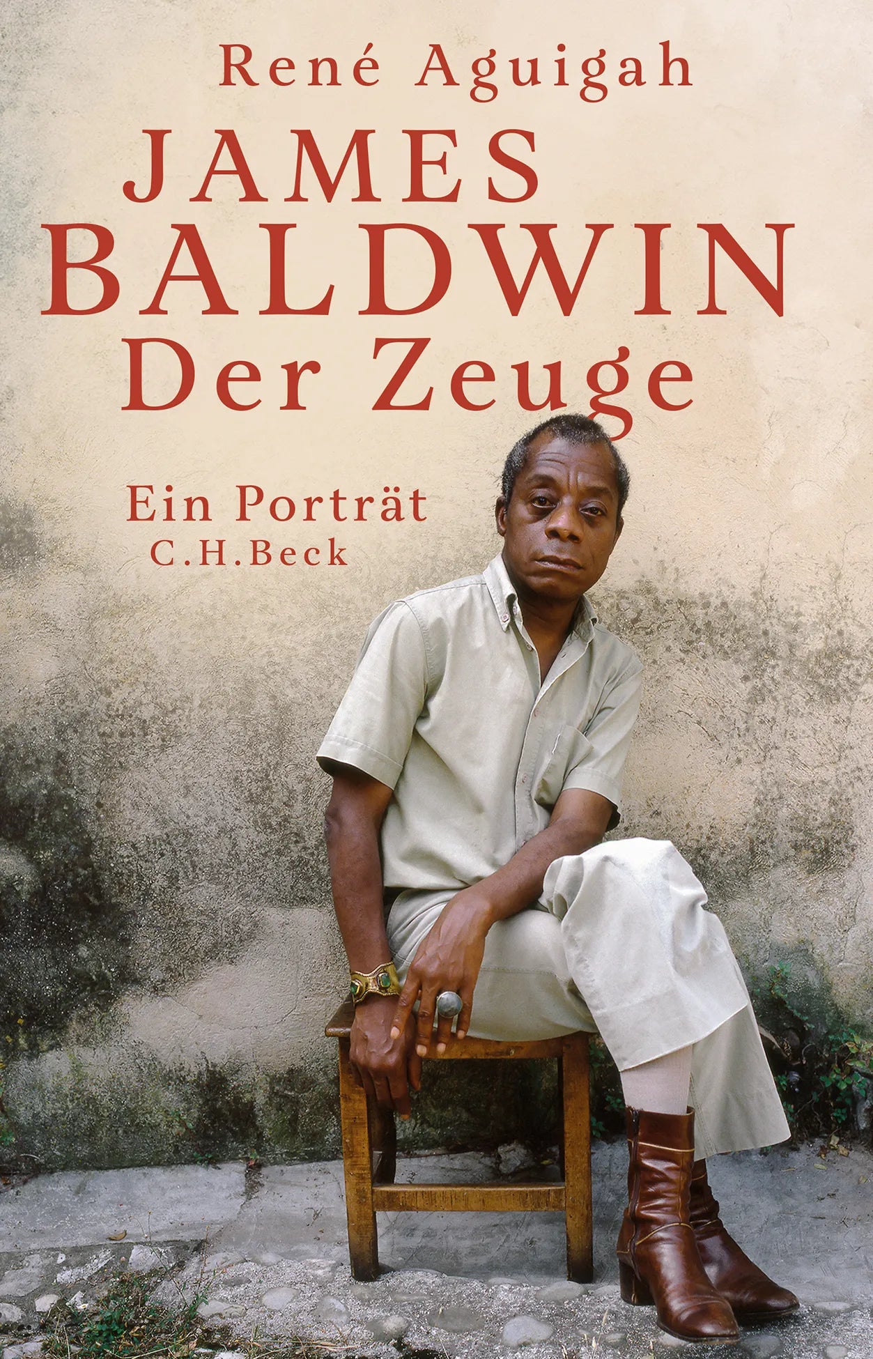 Buchcover von 'James Baldwin' - Gebundene Ausgabe von René Aguigah