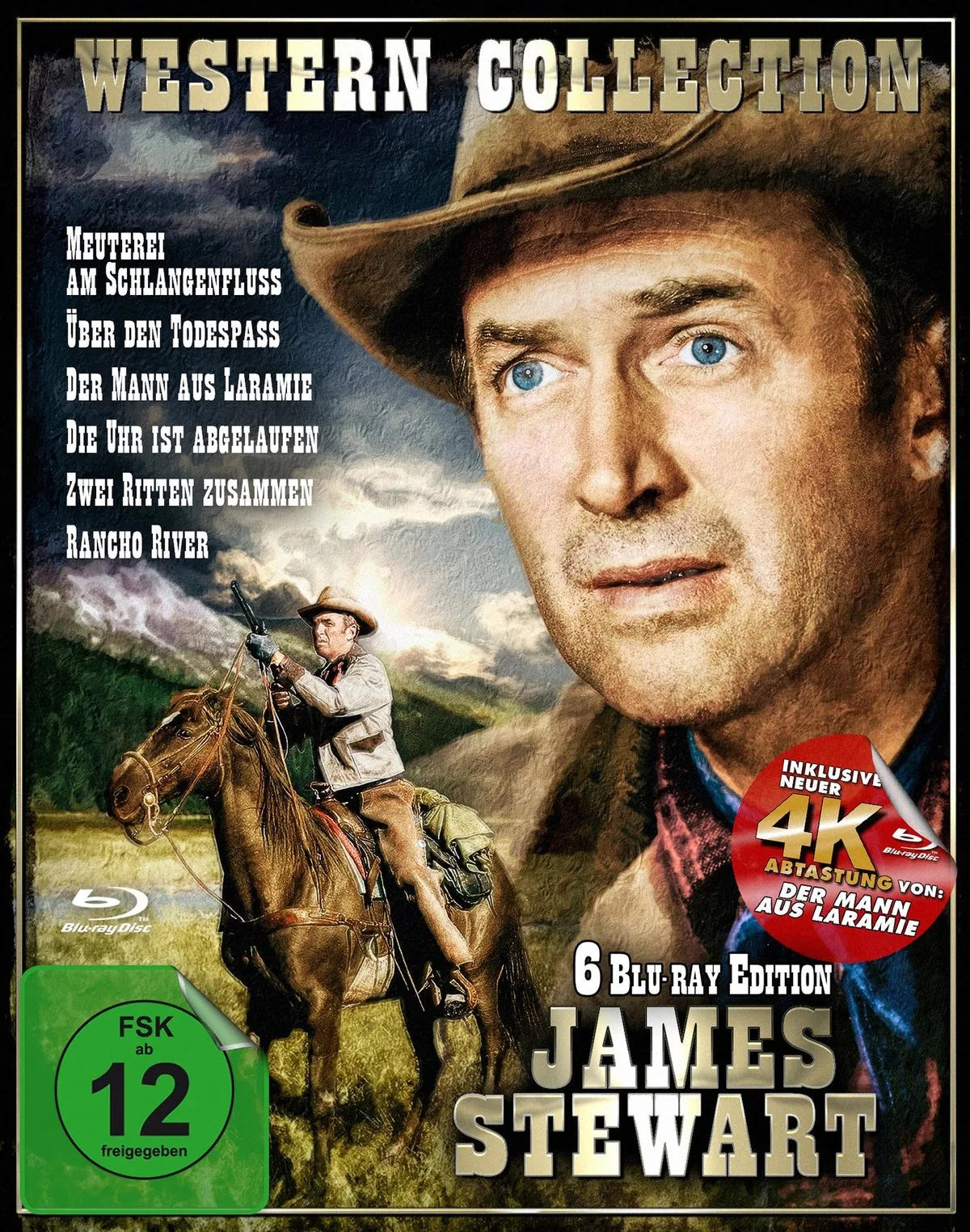 James Stewart - Western Box - Blu-ray Disc