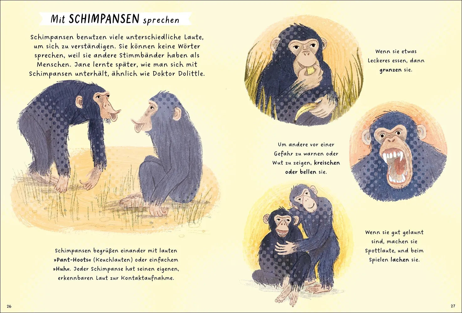 Detailansicht: Jane Goodall – 5 Minute Genius Stories (Hardcover)