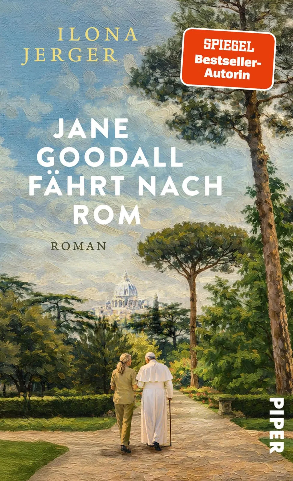 Cover: Jane Goodall fährt nach Rom (Hardcover) von Ilona Jerger