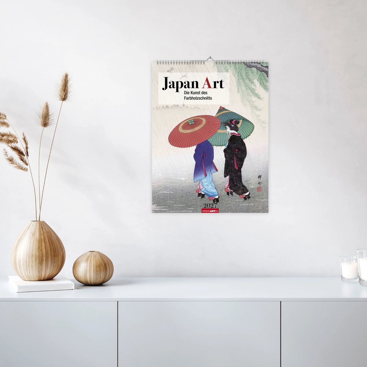 Japan Art Kalender 2027 - Die Kunst des Farbholzsschnitts – Ansicht