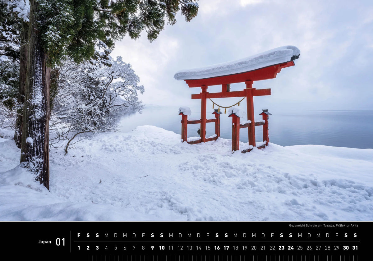 Japan Premiumkalender 2027 – Ansicht