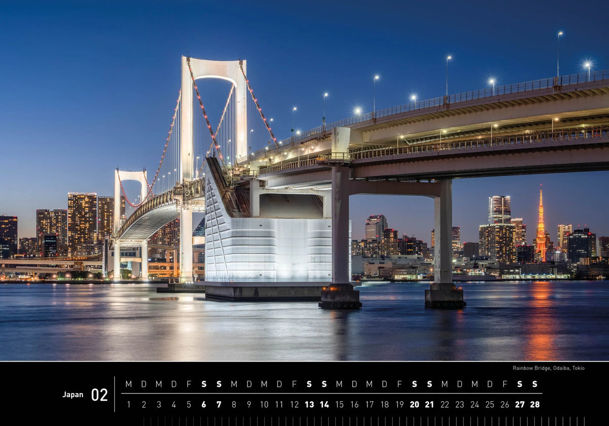 Japan Premiumkalender 2027 – Ansicht