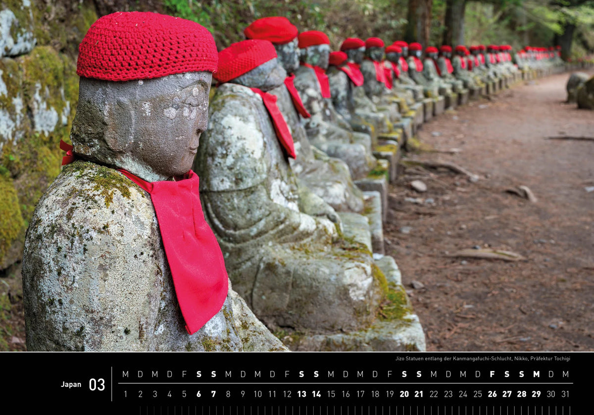 Japan Premiumkalender 2027 – Ansicht