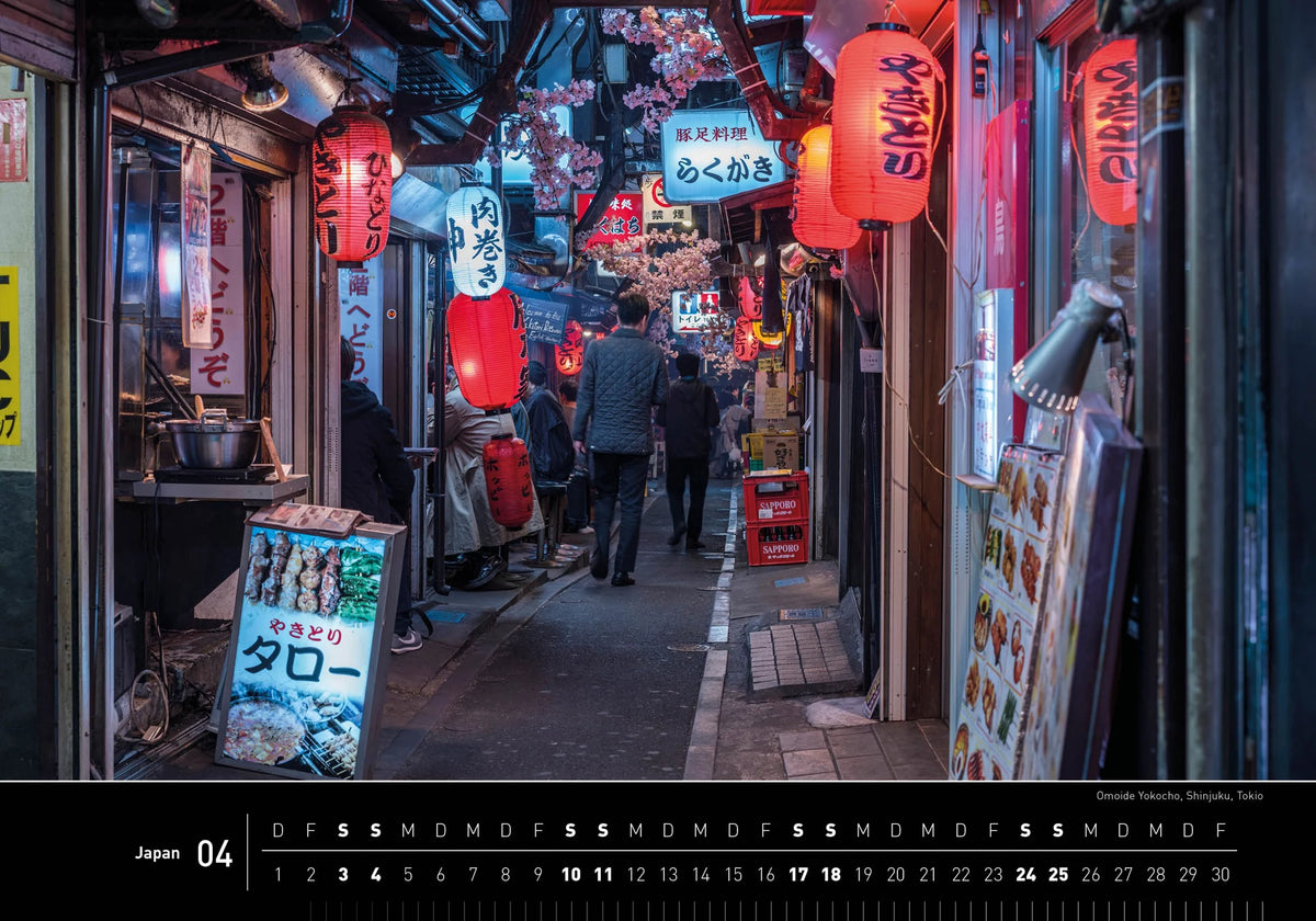 Japan Premiumkalender 2027 – Ansicht