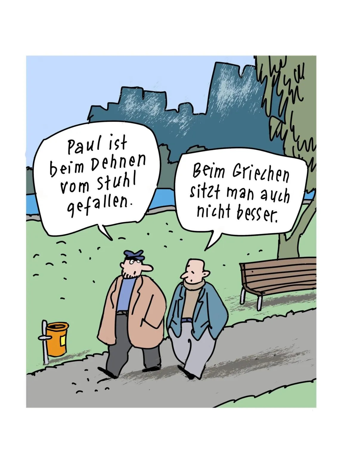 Detailansicht: Je älter, desto knackiger ... in den Gelenken (Hardcover)