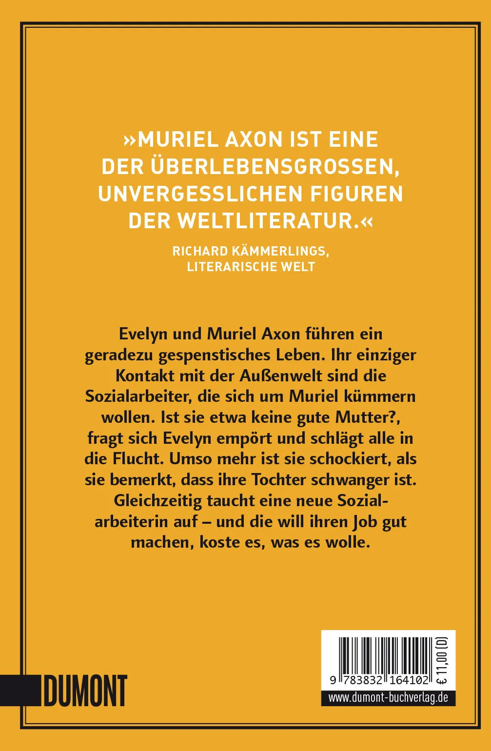 Buchrückseite von 'Jeder Tag ist Muttertag' mit Klappentext - Taschenbuch
