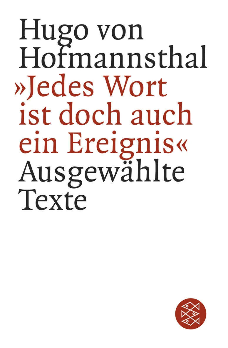 Buchcover von '»Jedes Wort ist doch auch ein Ereignis«' - Taschenbuch von Hugo von Hofmannsthal