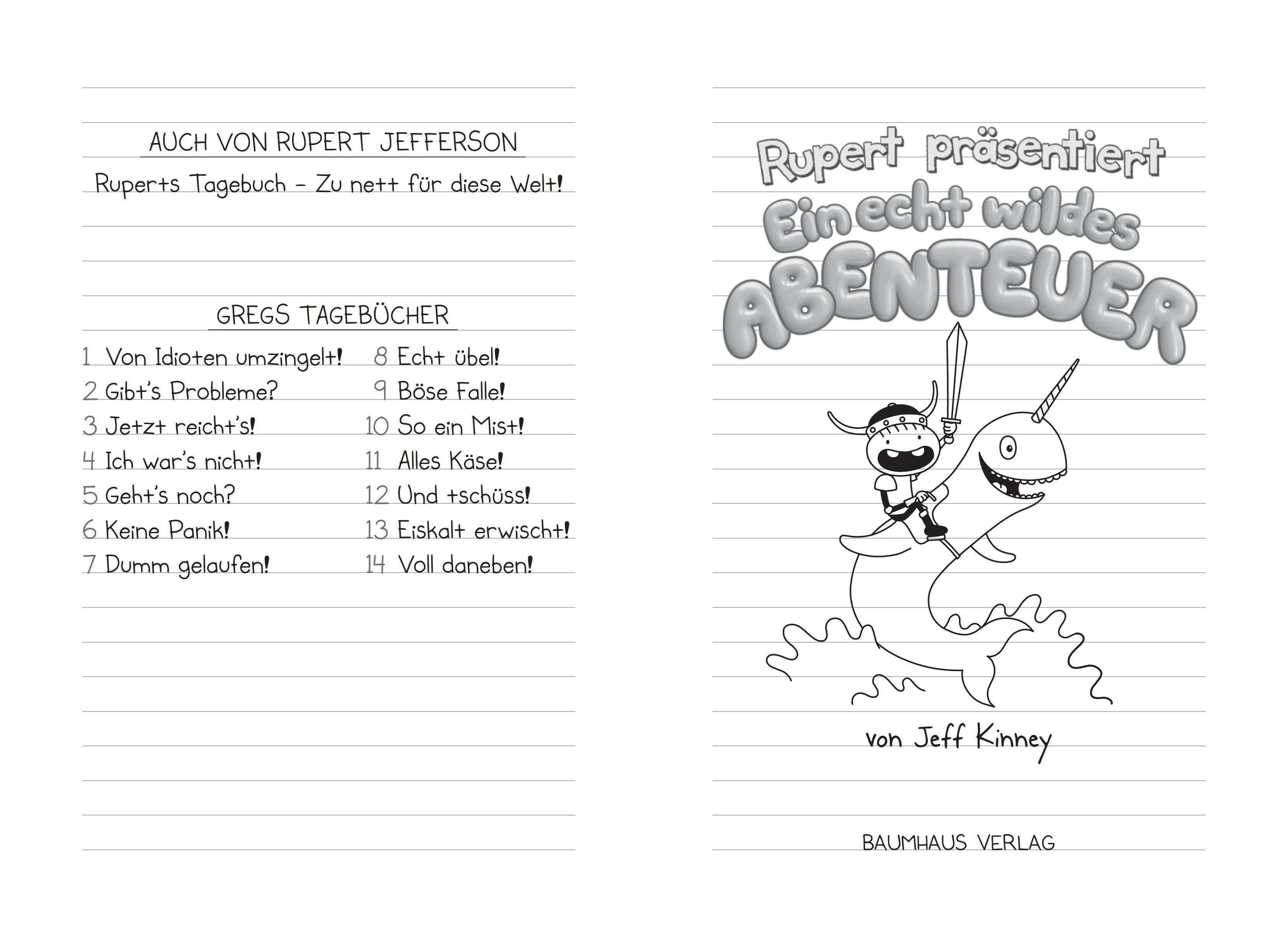 Produktansicht: Rupert präsentiert: Ein echt wildes Abenteuer (Gebundene Ausgabe)